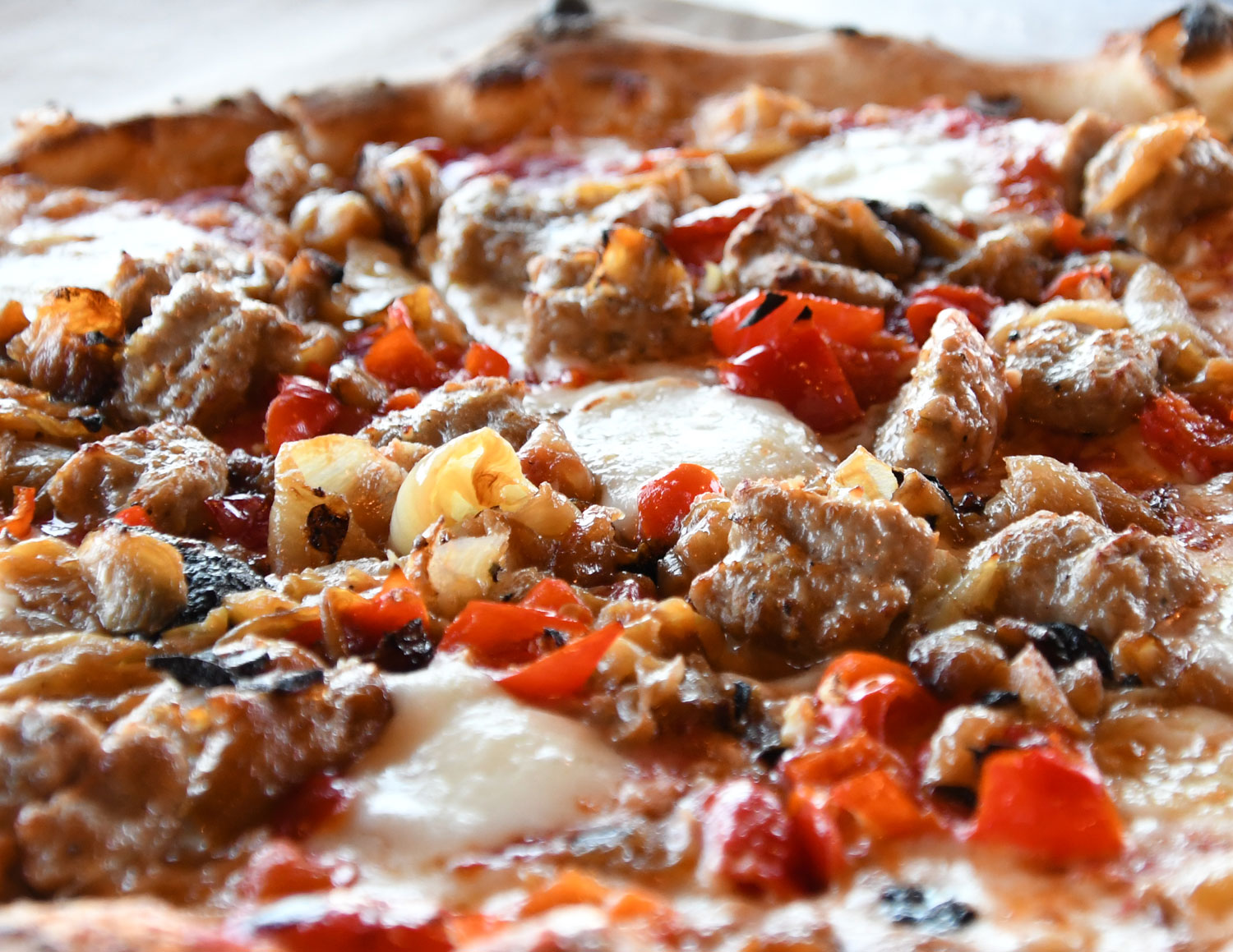 Award winning san gennaro pizza from Antico.